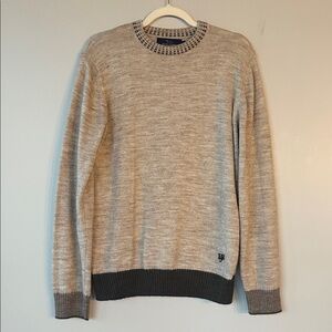 Harmont & Blaine sweater Wool blend material with crew-neckline Color beige